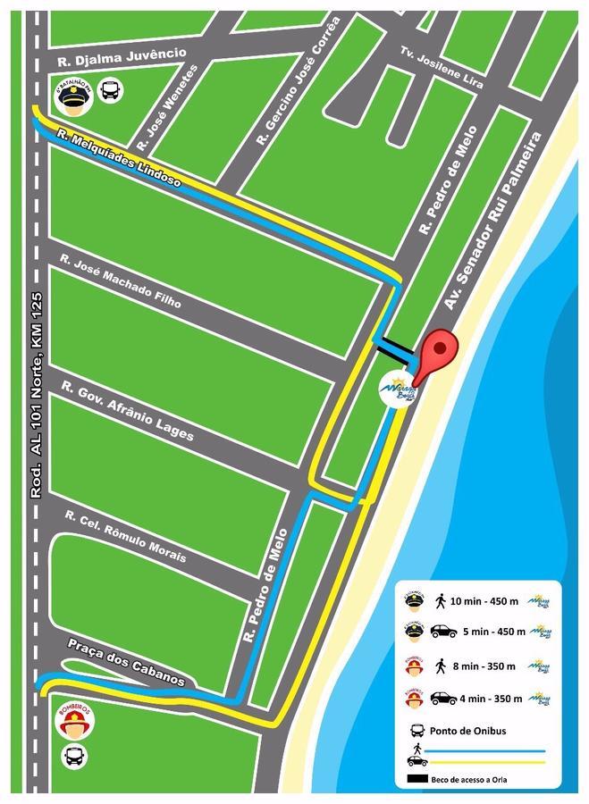 Maraga Beach Hostel Maragogi Ngoại thất bức ảnh